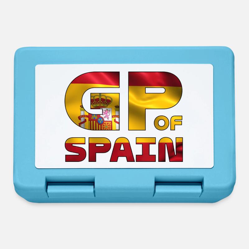 spain_gp - Boîte à goûter - bleu saphir