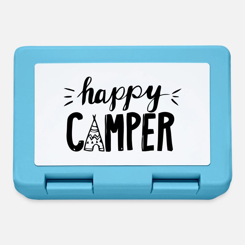 Camper - Brotdose - Saphirblau