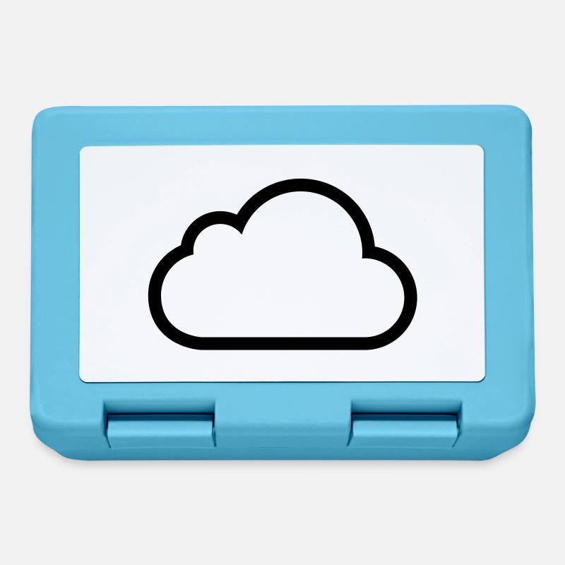 cloud - Brotdose - Saphirblau