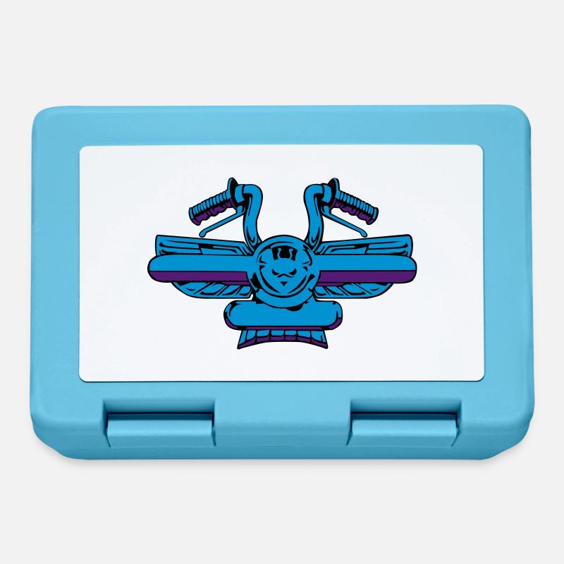 A background controllers - Lunchbox - sapphire blue