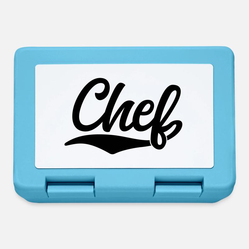 Chef - Brotdose - Saphirblau
