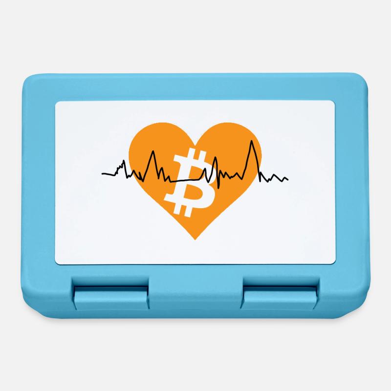 Bitcoin pulse - Lunchbox - sapphire blue