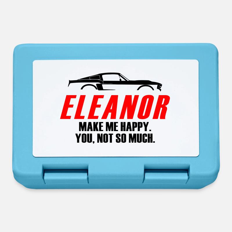 ELEANOR TE REND HEUREUX, PAS TELLEMENT - Boîte à goûter - bleu saphir
