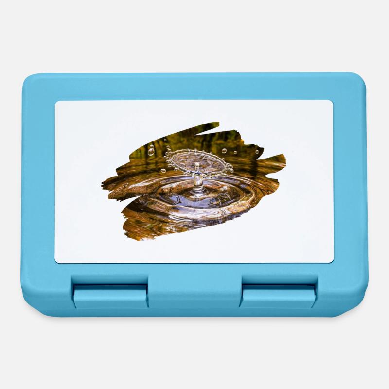 Waterdrop - Lunchbox - sapphire blue