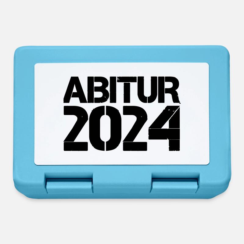 abitur 2024 - Brotdose - Saphirblau