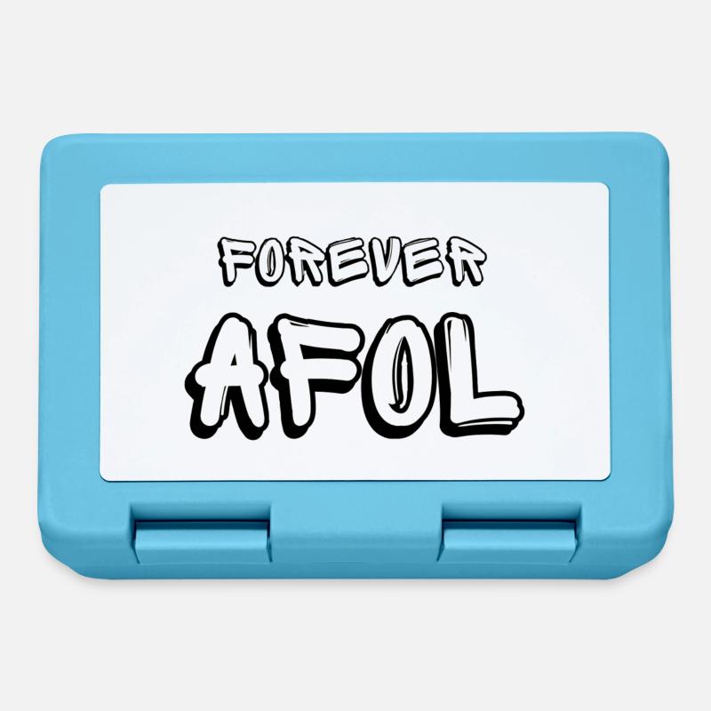 AFOL 4Ever - Boîte à goûter - bleu saphir