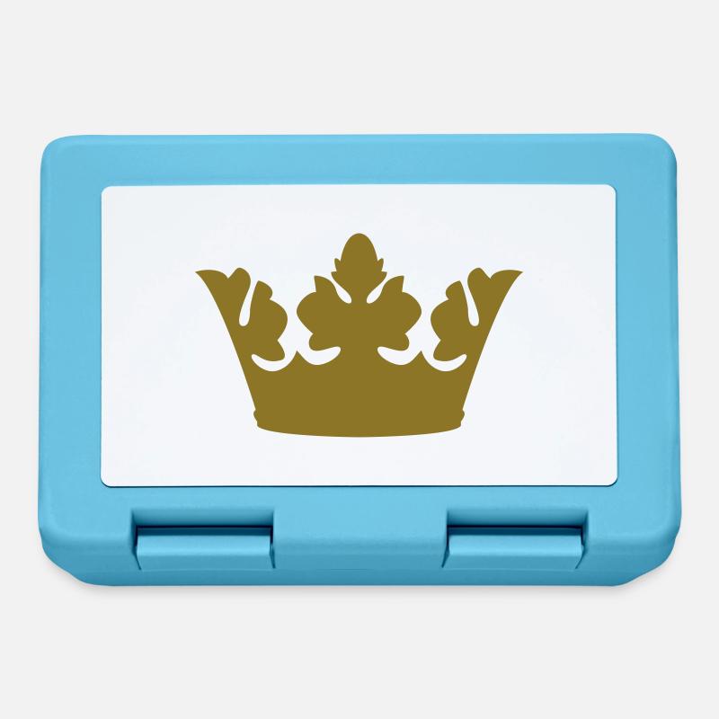 Crown - Boîte à goûter - bleu saphir