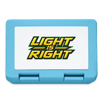Light is right - Lunchbox - sapphire blue - Front