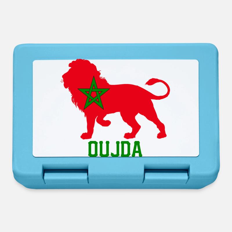 OUJDA - Boîte à goûter - bleu saphir