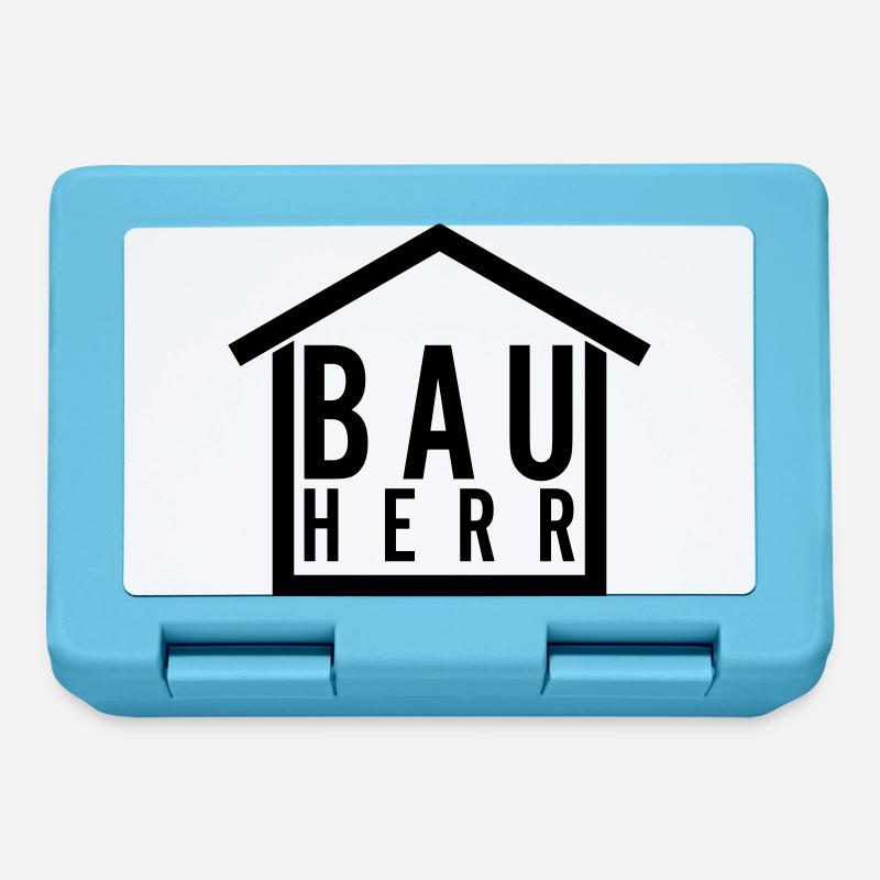 Bauherr - Brotdose - Saphirblau