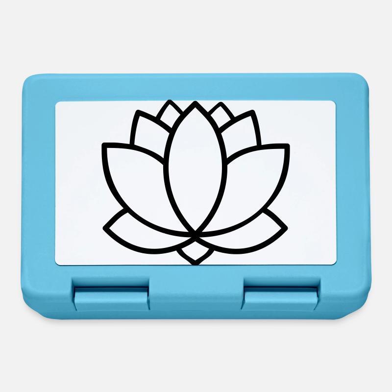 Lotus - Brotdose - Saphirblau