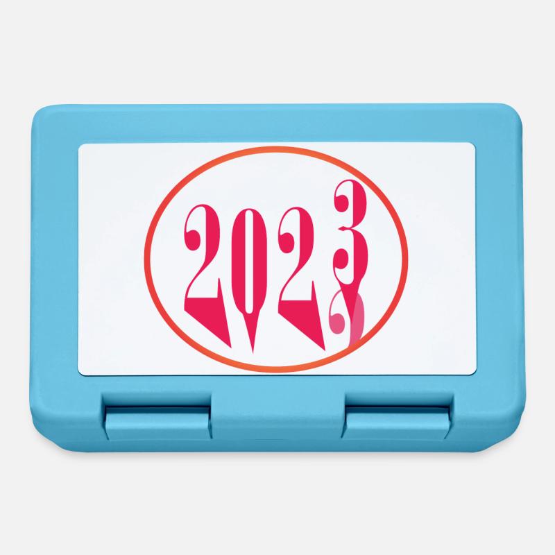2022 2023 - Boîte à goûter - bleu saphir