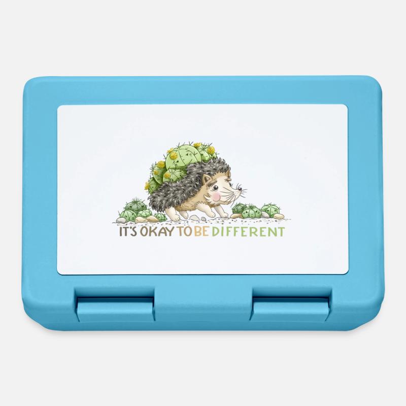 Be different - Lunchbox - sapphire blue