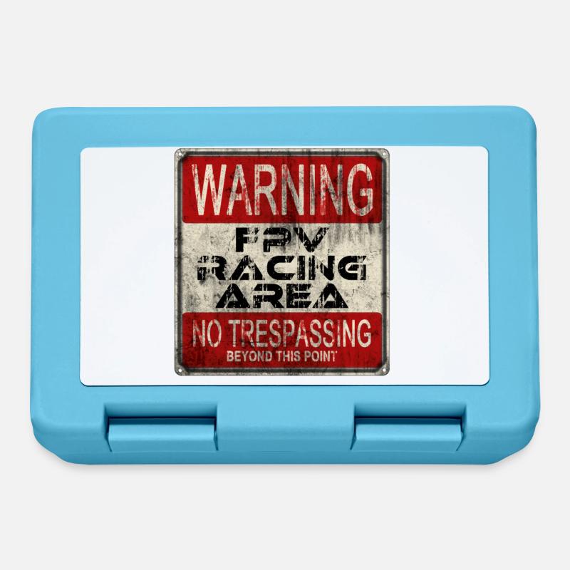 FPV Racer Quadcopter Drone Drone Area - Lunchbox - sapphire blue