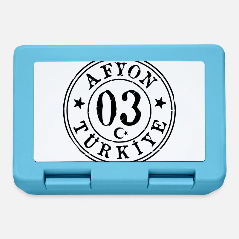 Afyon 03 Vintage - Brotdose - Saphirblau