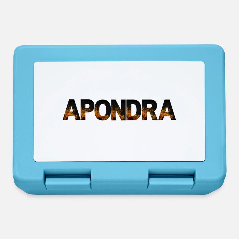 APONDRA - Boîte à goûter - bleu saphir