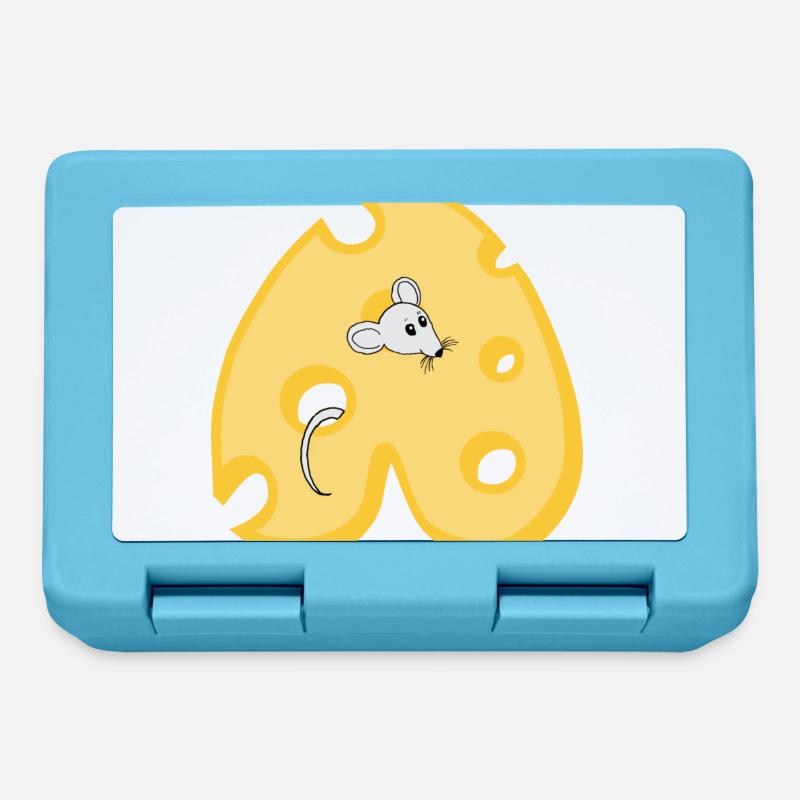 Cheese A - Lunchbox - sapphire blue