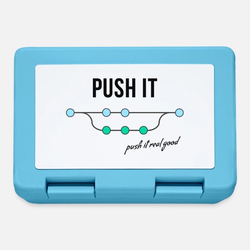 Push it - Lunchbox - sapphire blue