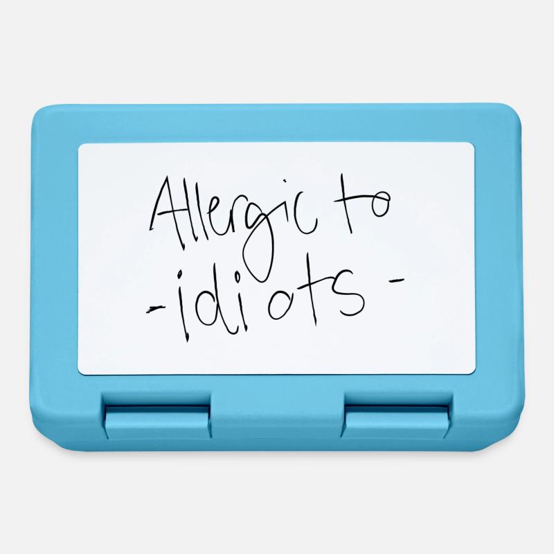 idiots - Lunchbox - sapphire blue