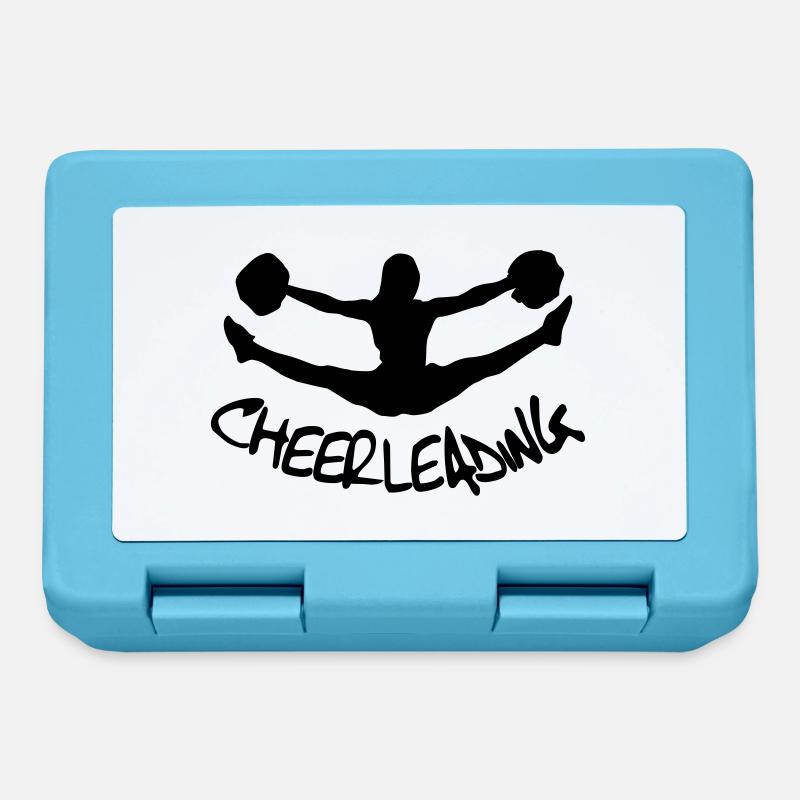 Cheerleading, Cheerleader - Brotdose - Saphirblau