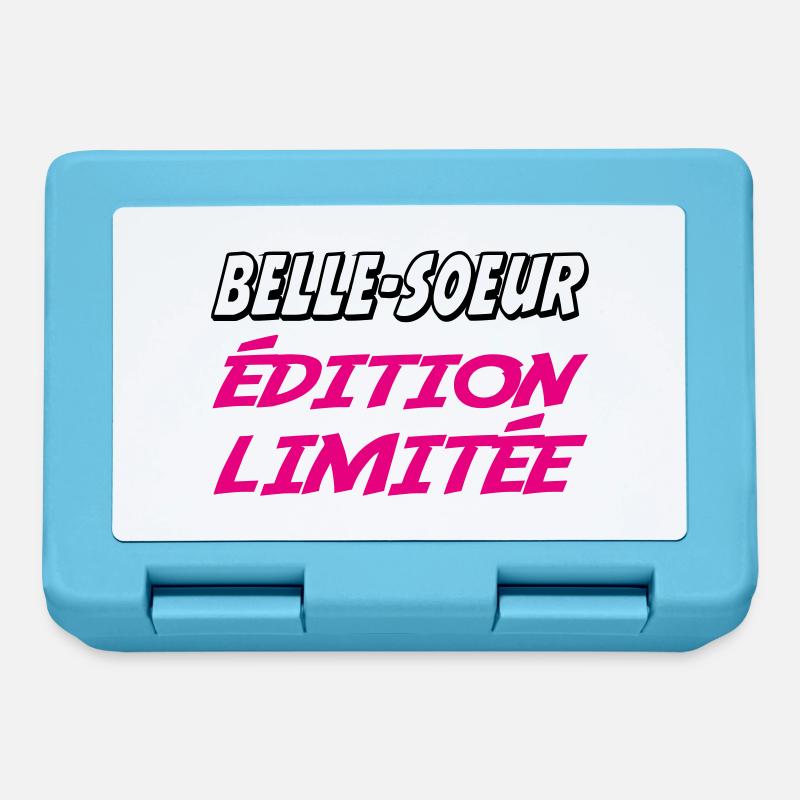 BELLE SOEUR édition limitée - Boîte à goûter - bleu saphir