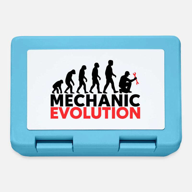 Mechanic Evolution Schrauber - Brotdose - Saphirblau