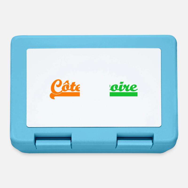 cote d'ivoire - Boîte à goûter - bleu saphir
