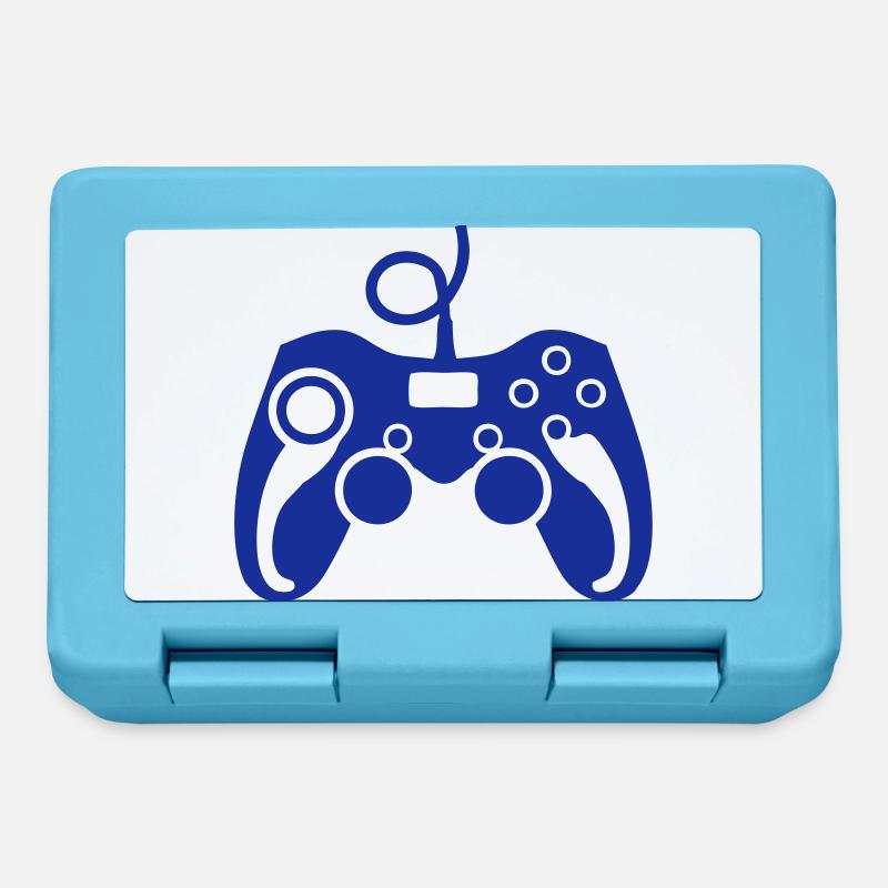 manette jeux video paddle pc - Boîte à goûter - bleu saphir