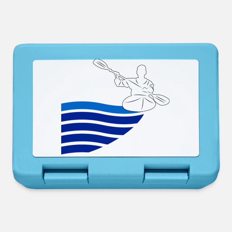 canoe - Lunchbox - sapphire blue