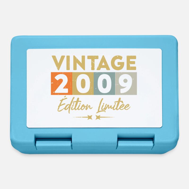 Vintage 2009 Édition Limitée - Boîte à goûter - bleu saphir