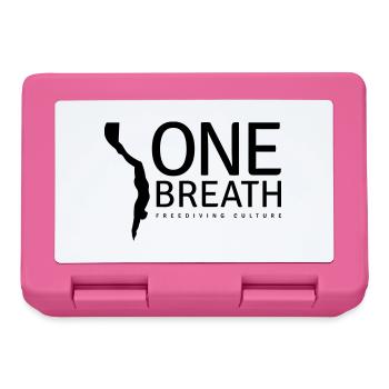 One Breath (custom color) - Boîte à goûter - rose - Devant