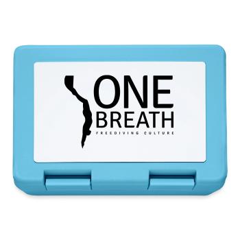 One Breath (custom color) Freediving Culture - Lunchbox - sapphire blue - Front