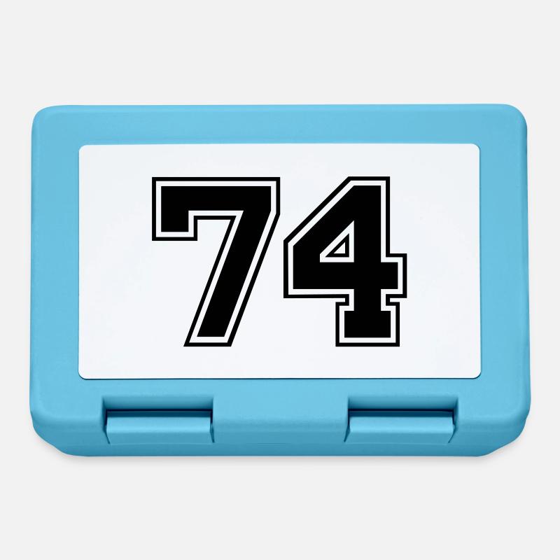 74 - Lunchbox - sapphire blue