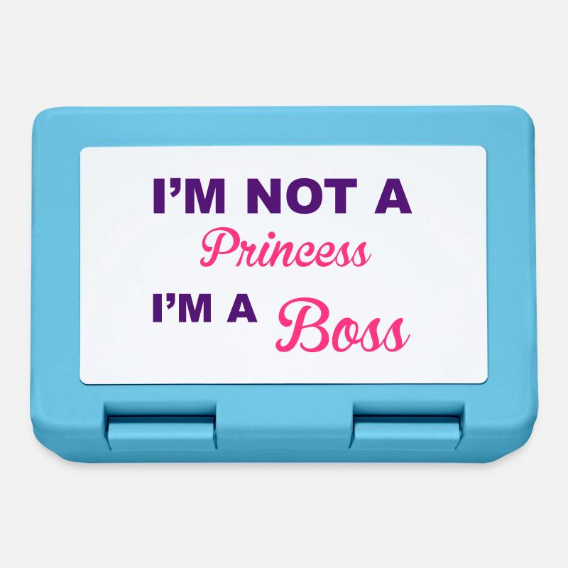 Princess Boss - Boîte à goûter - bleu saphir