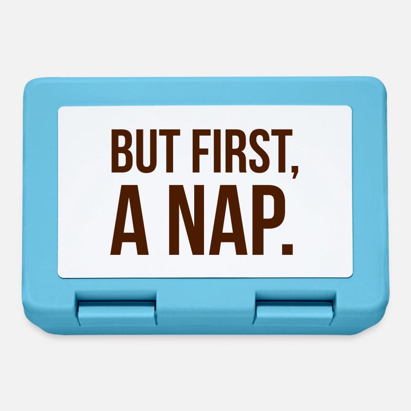 But first a NAP - Lunchbox - sapphire blue