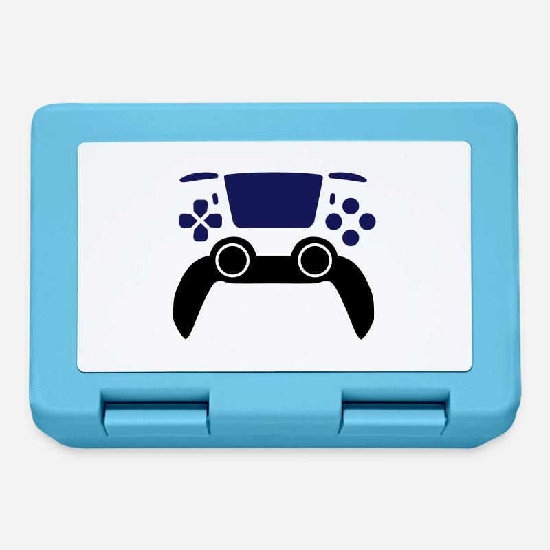 Generisches Game Controller - Brotdose - Saphirblau