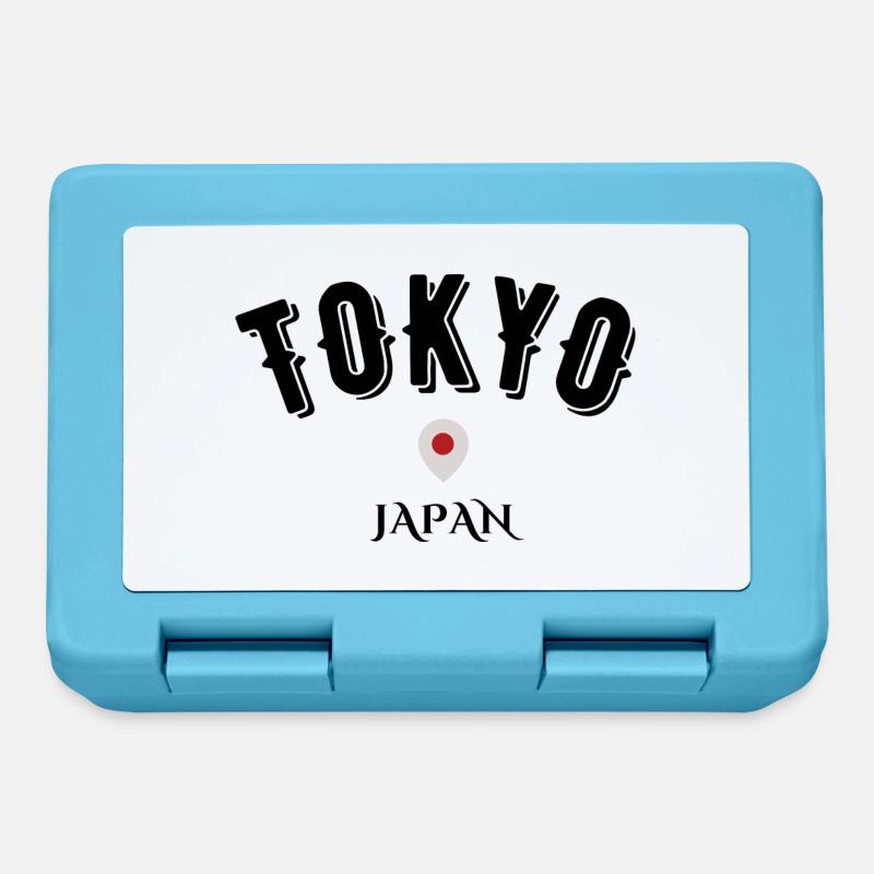 Tokyo japan - Boîte à goûter - bleu saphir