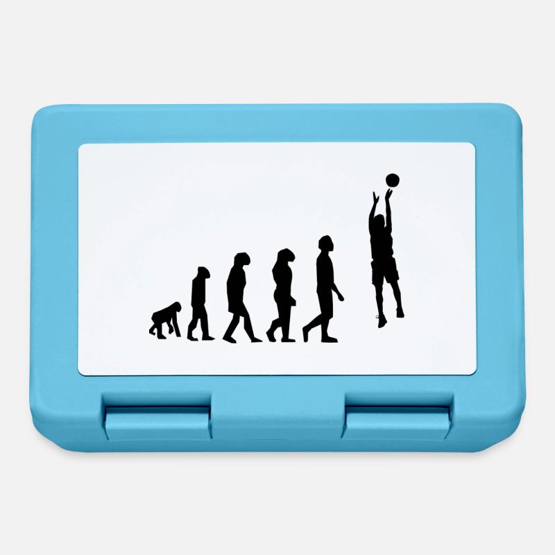 Basketball evolution - Lunchbox - sapphire blue