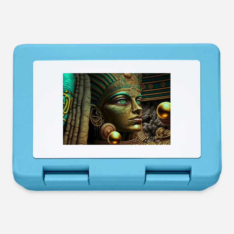demigod by daniel costa 3 - Lunchbox - sapphire blue