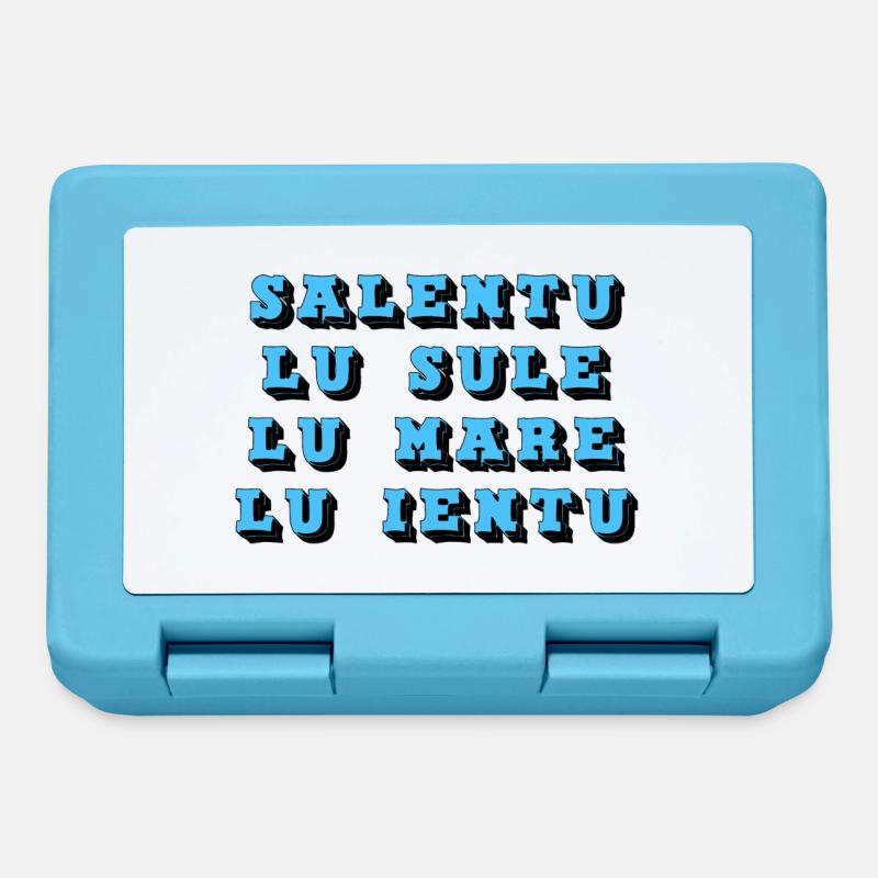 Salento lu sule lu mare lu ieuntu - Lunchbox - sapphire blue