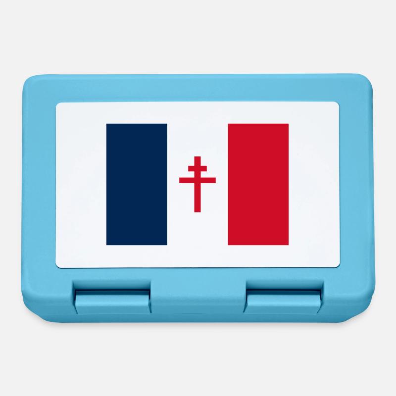 Drapeau de la FFL - Boîte à goûter - bleu saphir