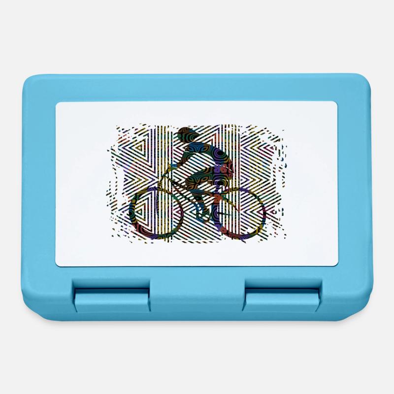 Cyclist - Lunchbox - sapphire blue