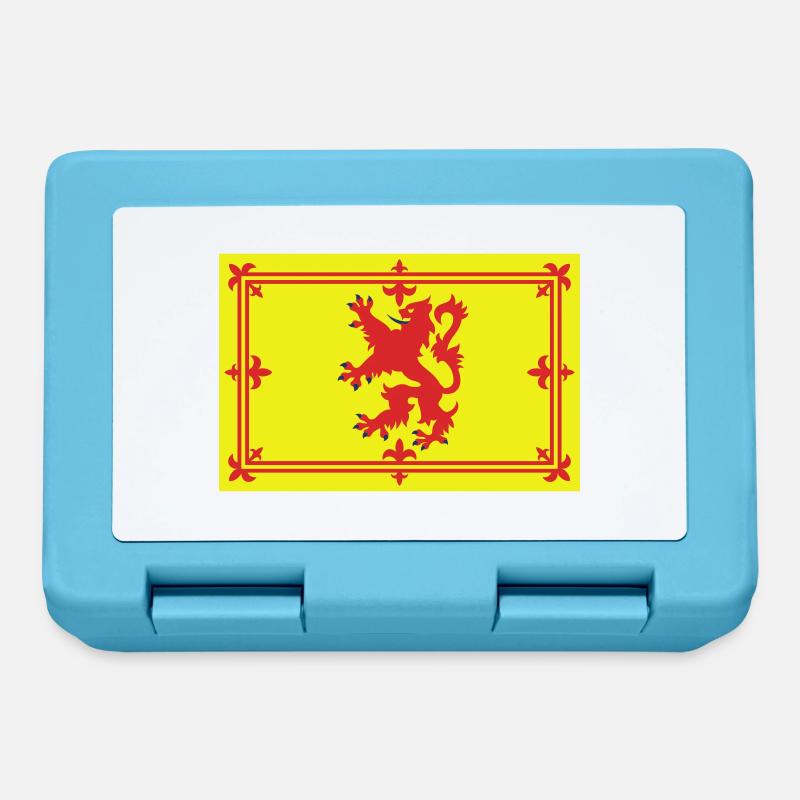 Écosse - drapeau - Boîte à goûter - bleu saphir