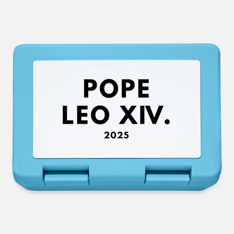 Pape Léon XIV 2025 - Boîte à goûter - bleu saphir