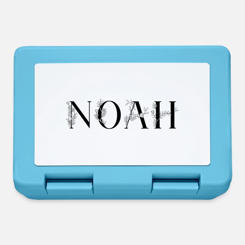 Name - Noah - Brotdose - Saphirblau