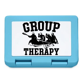 Gruppentherapie Rafting Abenteuer - Brotdose - Saphirblau - Vorne