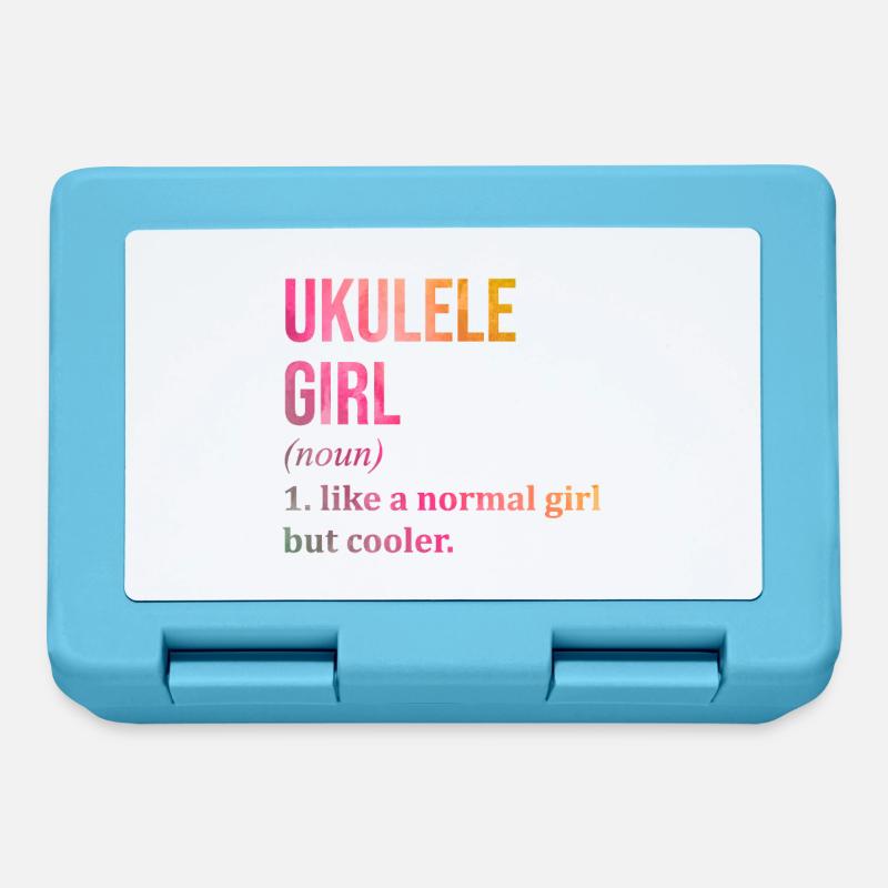 Ukulele - Lunchbox - sapphire blue