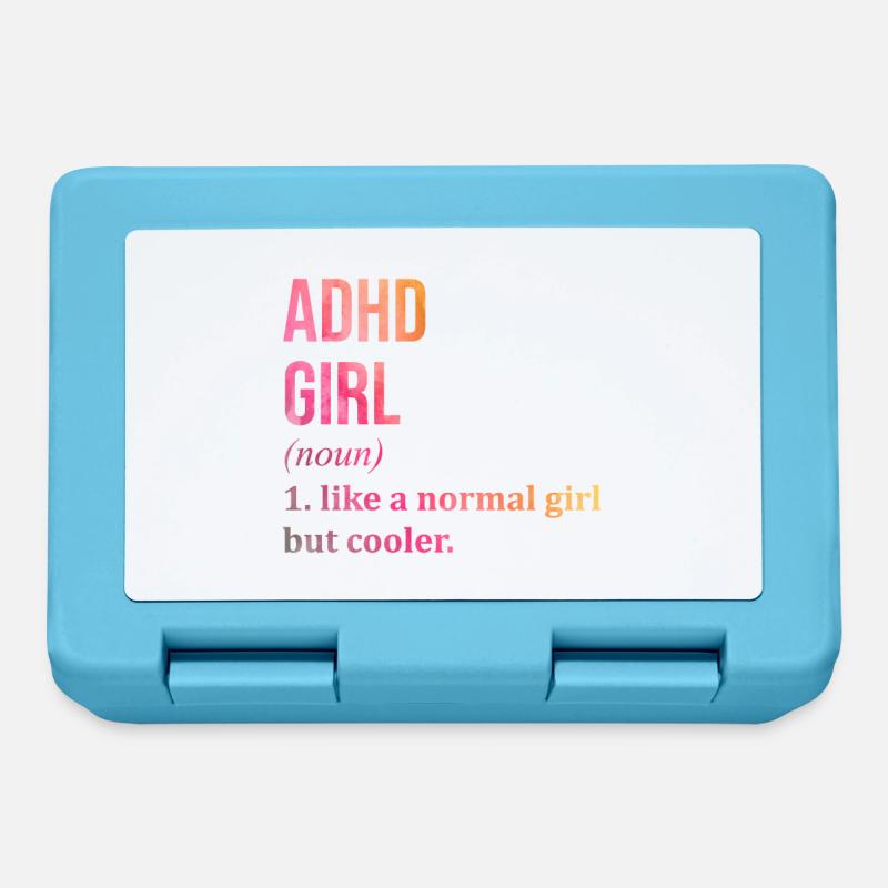 ADHD - Lunchbox - sapphire blue