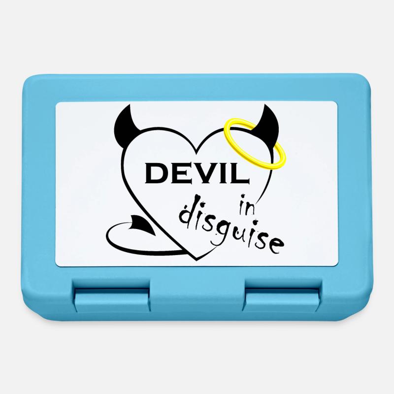 Devil in disguise - Brotdose - Saphirblau