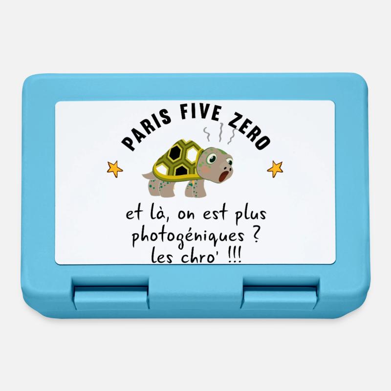Paris_five_zero - Lunchbox - sapphire blue